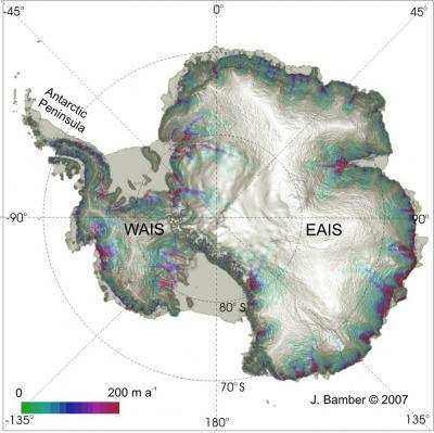 Satellite data on Antarctic ice loss Satellite data on Antarctic ice loss