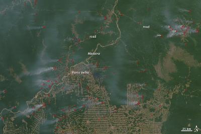Ocean temperatures can predict Amazon fire season severity Ocean temperatures can predict Amazon fire season severity