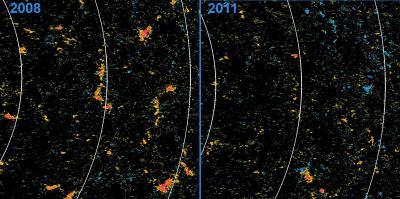 Hinode and SOHO paint an asymmetrical picture of the sun