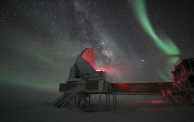 NSF's South Pole Telescope discovers a galaxy cluster creating stars at a record pace