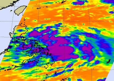 NASA infrared satellite imagery shows Tropical Storm Mawar strengthening NASA infrared satellite imagery shows Tropical Storm Mawar strengthening