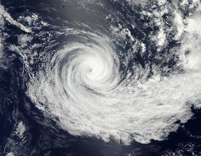 NASA sees wide-eyed cyclone Jasmine NASA sees wide-eyed cyclone Jasmine