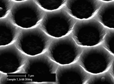 'Swiss cheese' design enables thin film silicon solar cells with potential for higher efficiencies 'Swiss cheese' design enables thin film silicon solar cells with potential for higher efficiencies