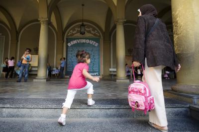 Foreign children take at least 6 years to learn the language used in school