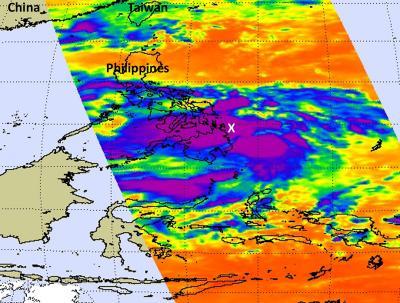 NASA sees large Tropical Storm Banyan stretched over southern Philippines NASA sees large Tropical Storm Banyan stretched over southern Philippines
