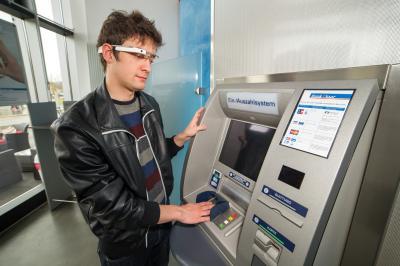 IT security for the daily life: Withdrawing money at cash machines with 'Google Glass' IT security for the daily life: Withdrawing money at cash machines with 'Google Glass'