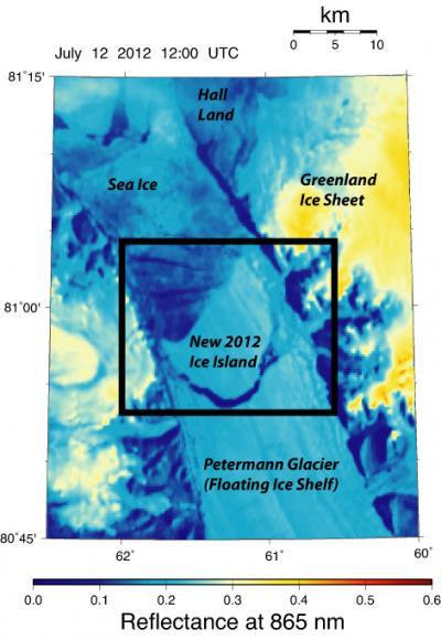 Glacier break creates ice island 2 times the size of ...